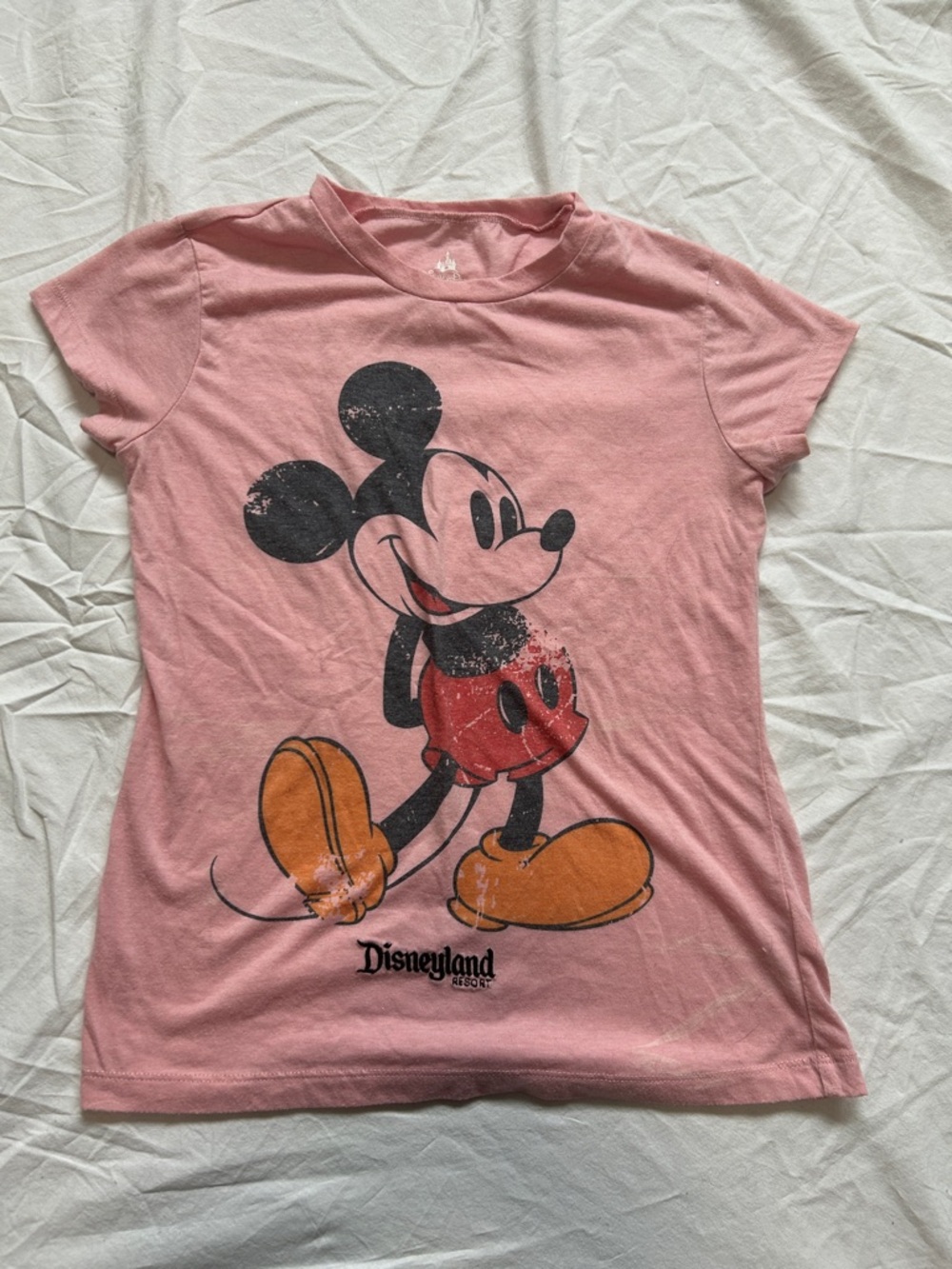 Disney parks Pink Mickey Mouse Graphic Tee for Kids